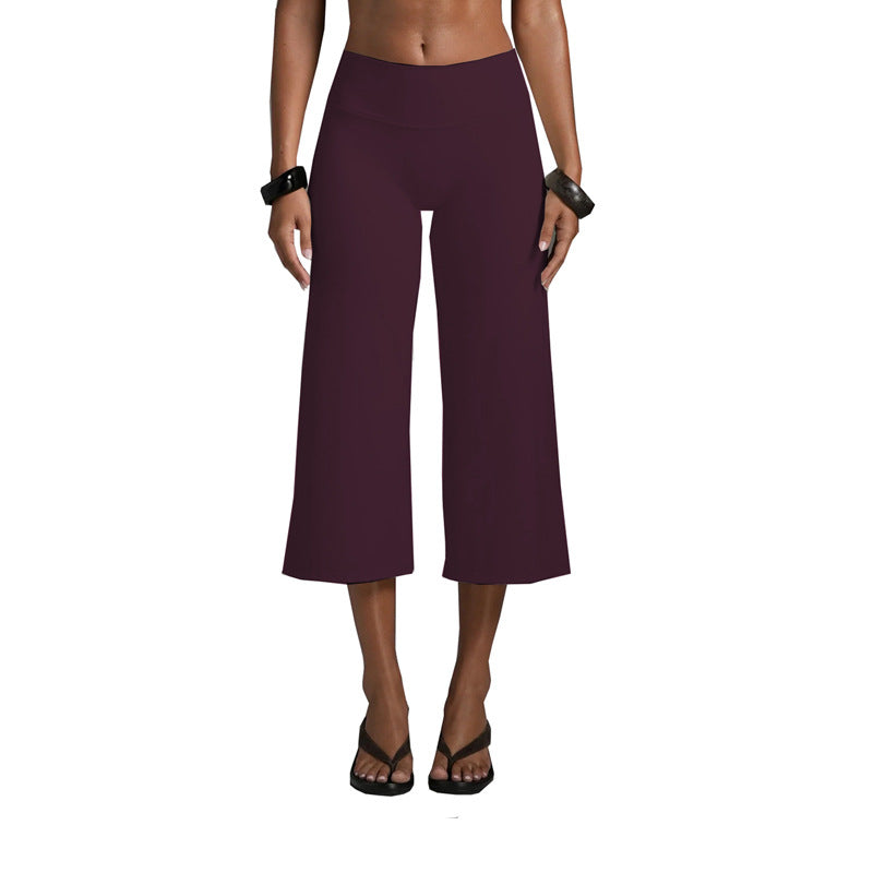 Loomerra Sports Bra and Wide-Leg Capri Set