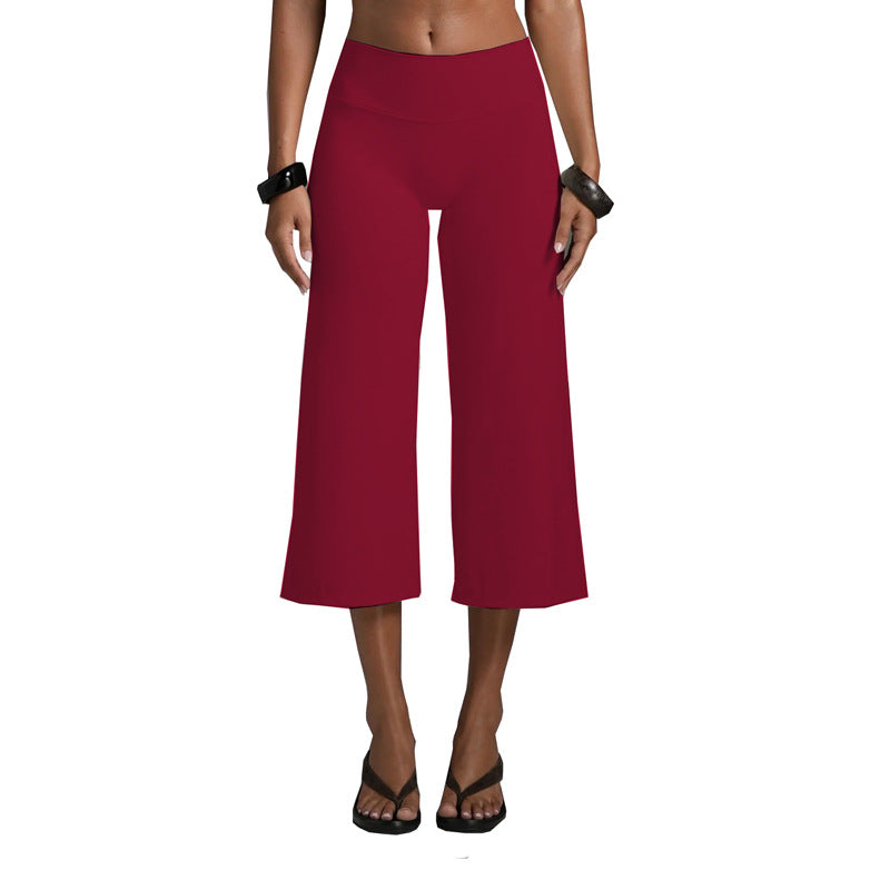 Loomerra Sports Bra and Wide-Leg Capri Set