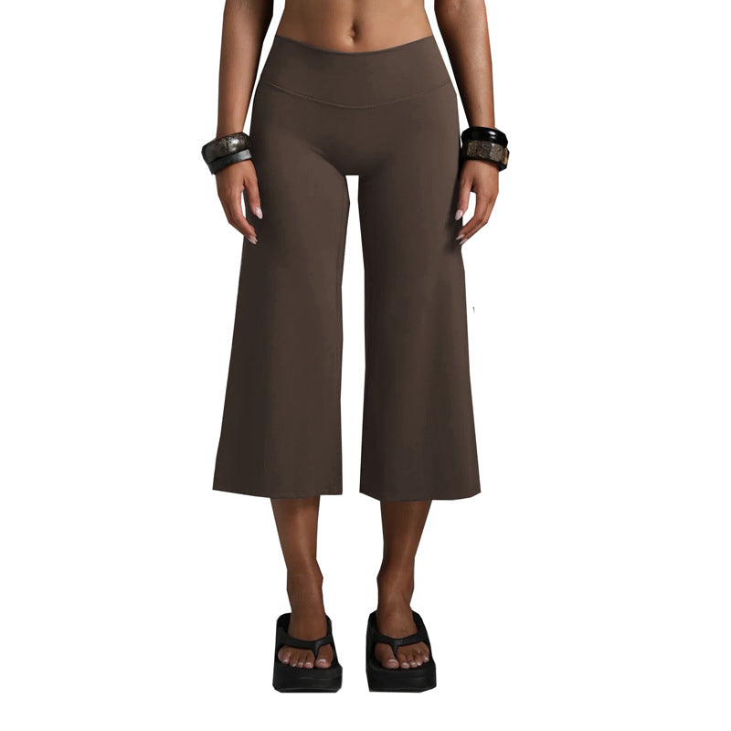 Loomerra Sports Bra and Wide-Leg Capri Set